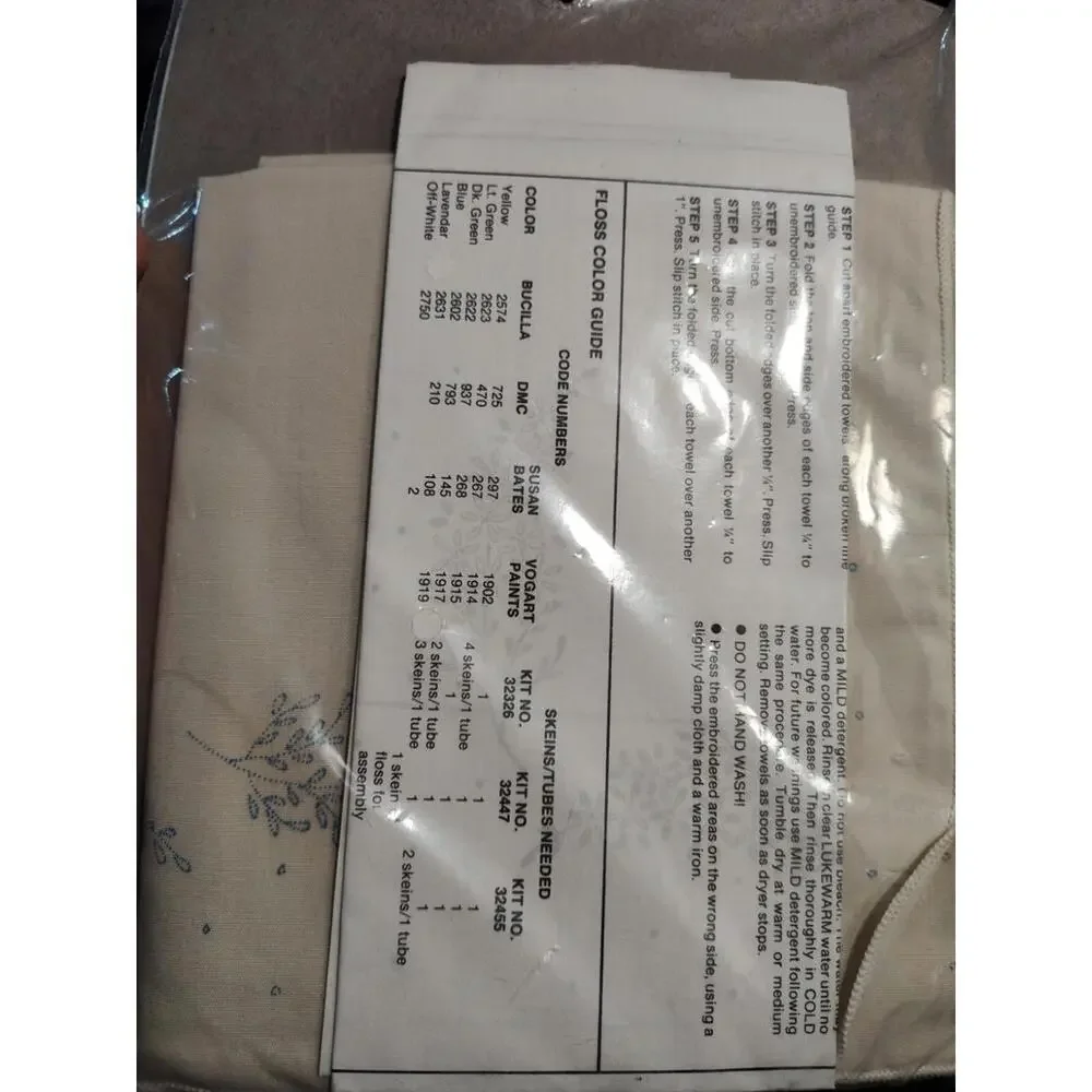 Bucilla Stamped Cross Stitch 